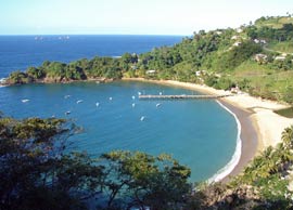 Parlatuvier Bay - click to enlarge